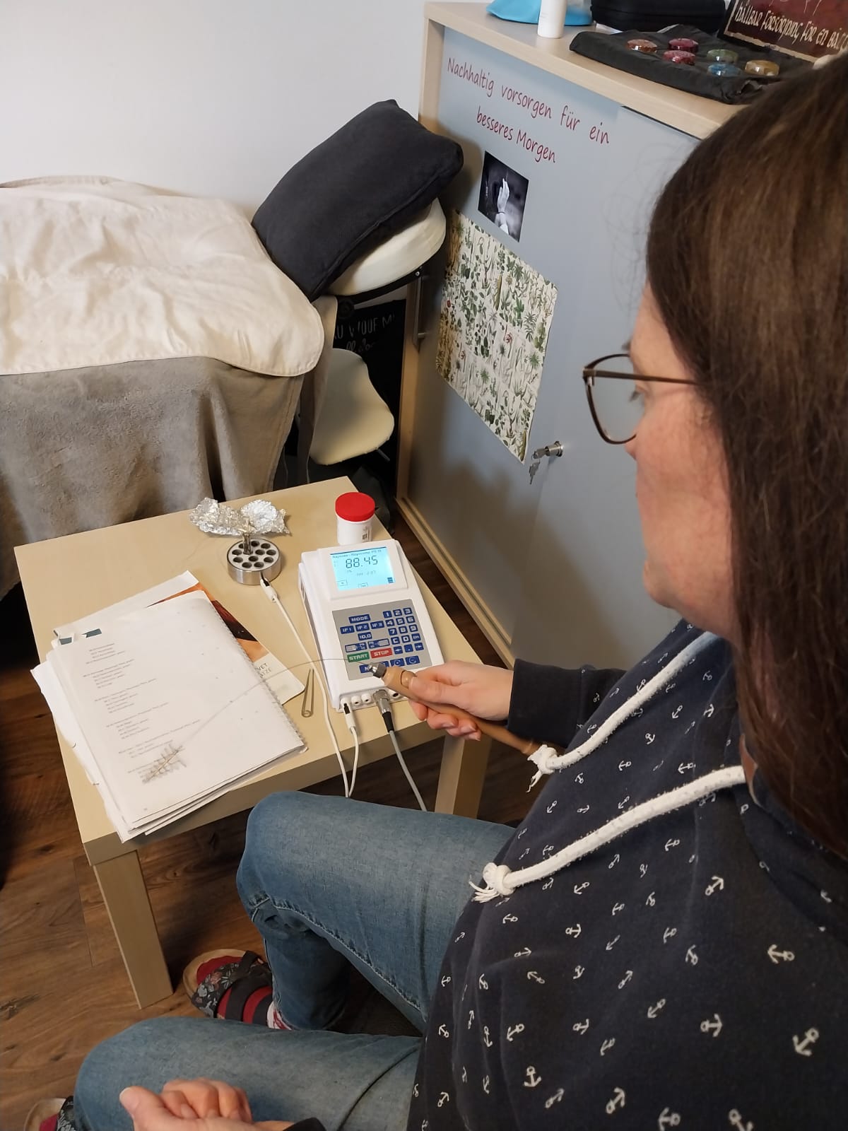 Folgeuntersuchung per Bioresonanzanalyse